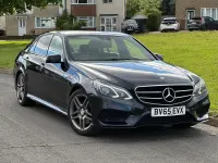 Used Mercedes E220 AMG 2015 Black Sedan