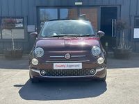 Used Fiat 500 Lounge 69 HP (50 kW) 2018 Red Hatchback