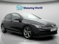 Used VW Golf VIII R-line 150 HP (110 kW) 2023 Black Hatchback