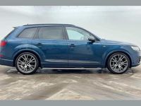 Used Audi Q7 Advanced 281 HP (206 kW) 2019 Blue SUV