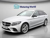 Used Mercedes C300e AMG line 2021 Silver Estate