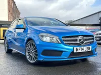Used Mercedes A180 AMG 2014 Blue Hatchback