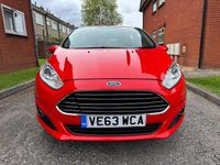 Used Ford Fiesta Zetec 2014 Red Hatchback
