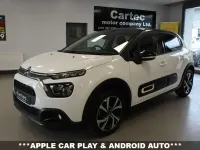 Begagnad Citroën C3 Shine 100 HK (73 kW) 2022 Vit Halvkombi