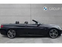 Used BMW 420 M Sport 184 HP (135 kW) 2019 Black sapphire metallic paint Cabriolet