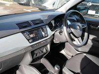 Used Skoda Fabia 66 HP (48 kW) 2017 Race blue metallic Hatchback