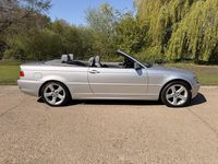 Begagnad BMW 318 Cabriolet Performance 2004 Silver Cab