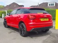 Used Audi Q2 Black Edition 116 HP (85 kW) 2019 Red SUV
