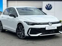 New VW Golf VIII Black Edition 150 HP (110 kW) 2026 White Hatchback