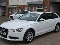 Used Audi A6 2014 White Estate