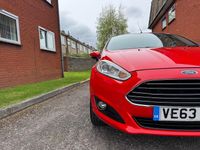 Used Ford Fiesta Zetec 2014 Red Hatchback