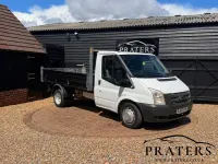 Used Ford Transit 125 HP (91 kW) 2012 White Cabriolet