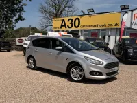 Used Ford S-MAX Titanium 150 HP (110 kW) 2017 Silver MPV