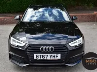 Used Audi A4 Black Edition 150 HP (110 kW) 2017 Black Estate