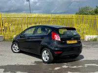 Used Ford Fiesta Zetec 2015 Black Hatchback
