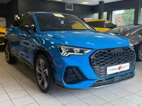Used Audi Q3 Sportback Black Edition 147 HP (108 kW) 2021 Blue SUV