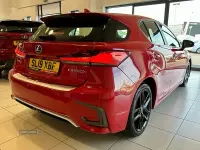 Used Lexus CT200h Sport Line 2019 Red Hatchback