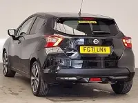 Used Nissan Micra Tekna 92 HP (67 kW) 2021 Black Hatchback