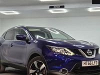 Used Nissan Qashqai N-Connecta 116 HP (85 kW) 2017 Blue SUV