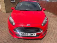 Used Ford Fiesta Style 2012 Red Hatchback