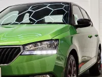 Used Skoda Fabia Colour Edition 95 HP (69 kW) 2020 Green Hatchback