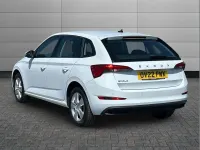 Used Skoda Scala SE 147 HP (108 kW) 2022 Moon white metallic Hatchback