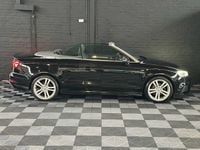 Used Audi Cabriolet S-Line 150 HP (110 kW) 2017 Black Cabriolet