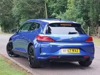 Used VW Scirocco GT 125 HP (91 kW) 2017 Blue Coupe