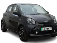 Used Smart ForFour Electric Drive Prime Exclusive 60 kW (82 HP) 2020 Black Hatchback