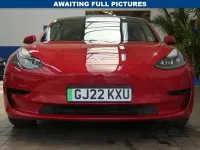 Used Tesla Model 3 Standard Range Plus 177 kW (241 HP) 2022 Red Sedan