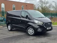 Używany Ford Transit Custom Limited 130 KM (95 kW) 2021 Czarny Van
