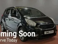 Used Kia Venga 123 HP (90 kW) 2016 Black Hatchback