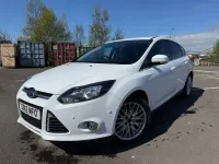 Used Ford Focus Zetec 2012 White Hatchback