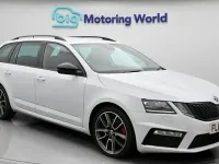 Used Skoda Octavia vRS 188 HP (138 kW) 2020 White Estate
