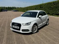 Used Audi A1 S-Line 125 HP (91 kW) 2017 White Hatchback