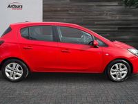 Used Vauxhall Corsa Design Edition 94 HP (69 kW) 2018 Red Hatchback
