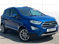 Used Ford Ecosport Titanium 125 HP (91 kW) 2018 Blue SUV