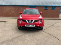 Used Nissan Juke Acenta 110 HP (80 kW) 2014 Red SUV