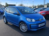 Begagnad VW up! 65 HK (47 kW) 2021 Blå Halvkombi
