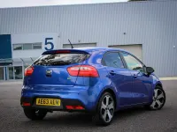 Used Kia Rio 2013 Blue Hatchback