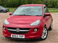 Used Vauxhall Adam Jam 70 HP (51 kW) 2013 Red Hatchback