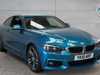 Used BMW 430 M Sport 254 HP (186 kW) 2018 Blue Coupe