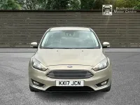 Used Ford Focus Titanium 125 HP (91 kW) 2017 Silver Hatchback
