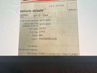 Used Isuzu D-Max 2015 Black Pickup