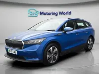Used Skoda Enyaq iV ecoSuite 150 kW (204 HP) 2021 Blue SUV