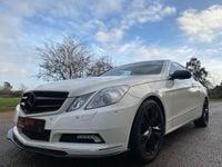 Used Mercedes E350 2009 White Coupe