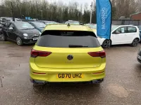 Used VW Golf VII R-line 150 HP (110 kW) 2021 Yellow Hatchback