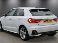 Used Audi A1 Sportback S-Line 95 HP (69 kW) 2021 White Hatchback