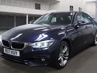 Used BMW 420 Sport Line 184 HP (135 kW) 2017 Blue Coupe