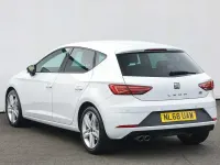 Used Seat Leon FR 128 HP (94 kW) 2018 White Hatchback